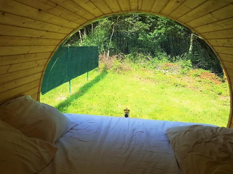 豪华帐篷 Tonneau Bulle Insolite, Vue Sur Vignoble Pouldergat 法国