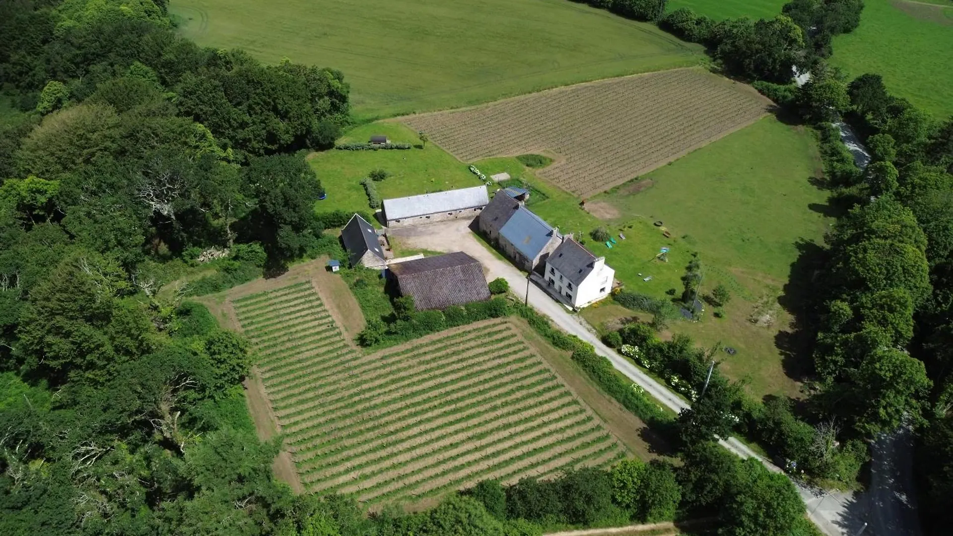 豪华帐篷 Tonneau Bulle Insolite, Vue Sur Vignoble Pouldergat